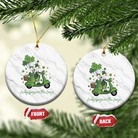 Lucky Goose On The Loose Ceramic Ornament St Patricks Day Irish Pride
