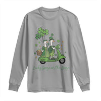 Lucky Goose On The Loose Long Sleeve Shirt St Patricks Day Irish Pride