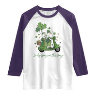 Lucky Goose On The Loose Raglan Shirt St Patricks Day Irish Pride