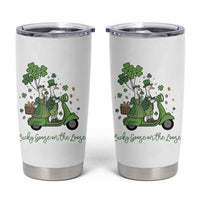 Lucky Goose On The Loose Tumbler Cup St Patricks Day Irish Pride