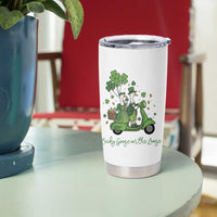 Lucky Goose On The Loose Tumbler Cup St Patricks Day Irish Pride