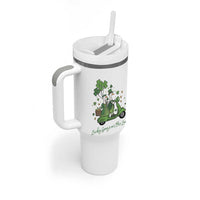 Lucky Goose On The Loose Tumbler With Handle St Patricks Day Irish Pride