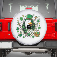 Funny Silly Irish Goose Spare Tire Cover St Patricks Day Celebration