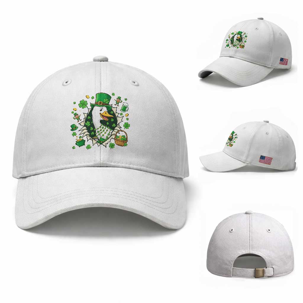 Funny Silly Irish Goose Baseball Cap St Patricks Day Celebration