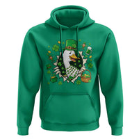 Funny Silly Irish Goose Hoodie St Patricks Day Celebration