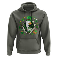 Funny Silly Irish Goose Hoodie St Patricks Day Celebration