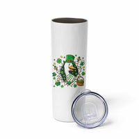 Funny Silly Irish Goose Skinny Tumbler St Patricks Day Celebration