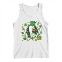 Funny Silly Irish Goose Tank Top St Patricks Day Celebration