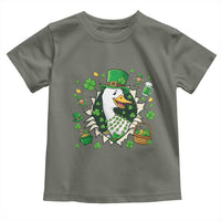 Funny Silly Irish Goose Toddler T Shirt St Patricks Day Celebration