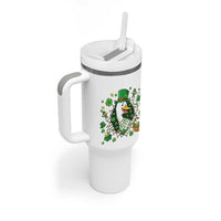 Funny Silly Irish Goose Tumbler With Handle St Patricks Day Celebration
