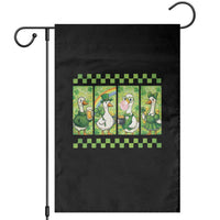 Funny Silly Irish Goose Garden Flag St Patricks Day Goose Lover Gift