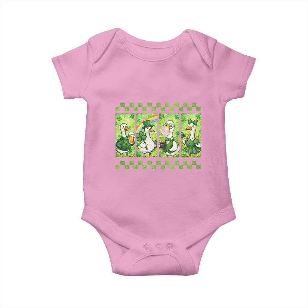 Funny Silly Irish Goose Baby Onesie St Patricks Day Goose Lover Gift