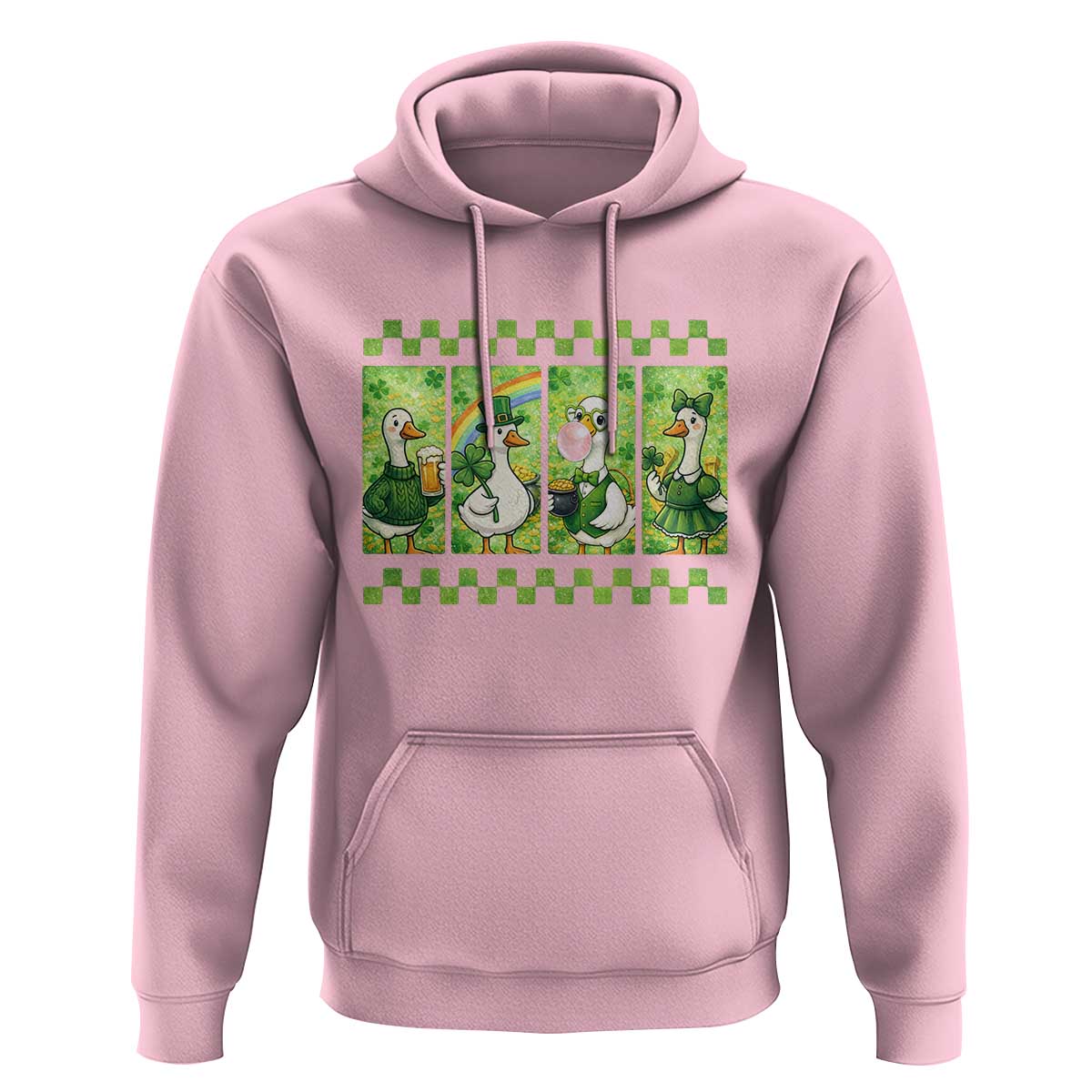 Funny Silly Irish Goose Hoodie St Patricks Day Goose Lover Gift