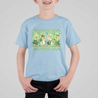 Funny Silly Irish Goose T Shirt For Kid St Patricks Day Goose Lover Gift