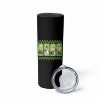 Funny Silly Irish Goose Skinny Tumbler St Patricks Day Goose Lover Gift