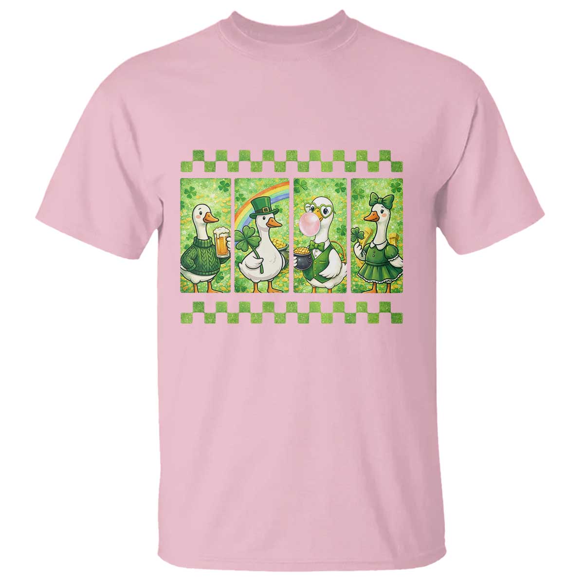 Funny Silly Irish Goose T Shirt St Patricks Day Goose Lover Gift