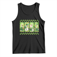 Funny Silly Irish Goose Tank Top St Patricks Day Goose Lover Gift
