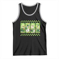 Funny Silly Irish Goose Tank Top St Patricks Day Goose Lover Gift