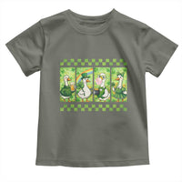 Funny Silly Irish Goose Toddler T Shirt St Patricks Day Goose Lover Gift