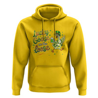 Retro Clover Duck Hoodie Lucky Goose On The Loose