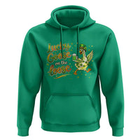 Retro Clover Duck Hoodie Lucky Goose On The Loose