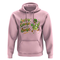 Retro Clover Duck Hoodie Lucky Goose On The Loose
