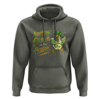 Retro Clover Duck Hoodie Lucky Goose On The Loose