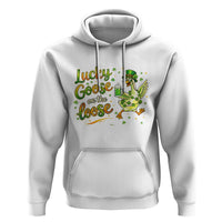 Retro Clover Duck Hoodie Lucky Goose On The Loose