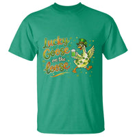 Retro Clover Duck T Shirt Lucky Goose On The Loose