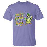 Retro Clover Duck T Shirt Lucky Goose On The Loose