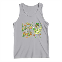 Retro Clover Duck Tank Top Lucky Goose On The Loose