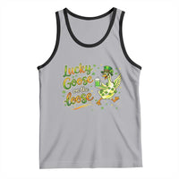 Retro Clover Duck Tank Top Lucky Goose On The Loose