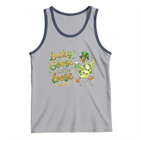 Retro Clover Duck Tank Top Lucky Goose On The Loose