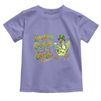 Retro Clover Duck Toddler T Shirt Lucky Goose On The Loose