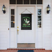 Funny Irish Goose Lover Garden Flag Lucky Goose On The Loose