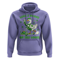 Funny Irish Goose Lover Hoodie Lucky Goose On The Loose