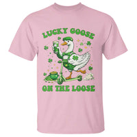 Funny Irish Goose Lover T Shirt Lucky Goose On The Loose