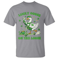 Funny Irish Goose Lover T Shirt Lucky Goose On The Loose