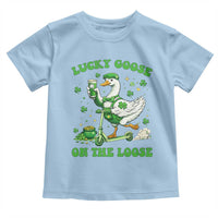 Funny Irish Goose Lover Toddler T Shirt Lucky Goose On The Loose