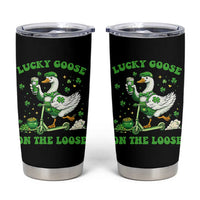 Funny Irish Goose Lover Tumbler Cup Lucky Goose On The Loose