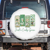 Just A Lucky Goose Nurse Spare Tire Cover St Patricks Day Gift