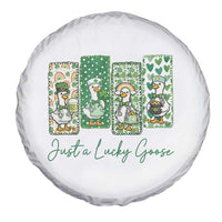 Just A Lucky Goose Nurse Spare Tire Cover St Patricks Day Gift
