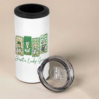 Just A Lucky Goose Nurse 4 in 1 Can Cooler Tumbler St Patricks Day Gift