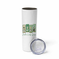 Just A Lucky Goose Nurse Skinny Tumbler St Patricks Day Gift
