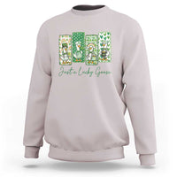 Just A Lucky Goose Nurse Sweatshirt St Patricks Day Gift
