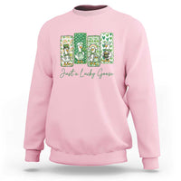 Just A Lucky Goose Nurse Sweatshirt St Patricks Day Gift