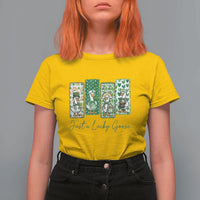 Just A Lucky Goose Nurse T Shirt For Women St Patricks Day Gift