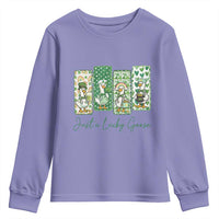 Just A Lucky Goose Nurse Youth Sweatshirt St Patricks Day Gift