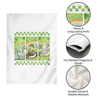 Funny Goose Radiologic Technologist Garden Flag St Patricks Day Gift