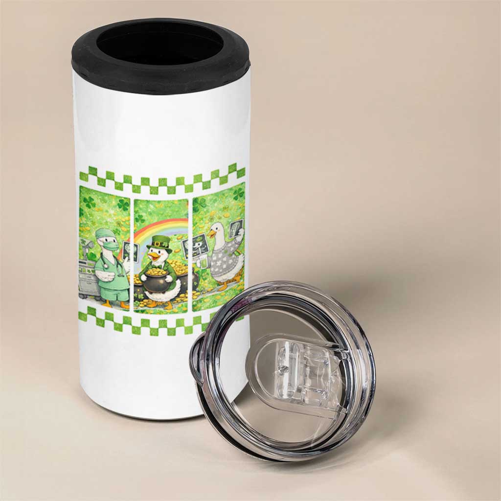Funny Goose Radiologic Technologist 4 in 1 Can Cooler Tumbler St Patricks Day Gift